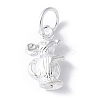 925 Sterling Silver 3D Chinese Zodiac Charms STER-P066-01S-01-1