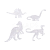 Custom Dinosaur Shape Waterproof PVC Laser Adhesive Stickers DIY-WH0256-013-2