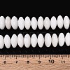 Natural White Jade Beads Strands G-T144-49A-01-5
