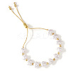 Adjustable Imitation Shell Slider Bracelets IC4900-5