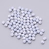 Resin Round Beads MRMJ-WH0068-34D-02-1