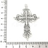 Tibetan Style Zinc Alloy Big Pendants X-TIBEP-R334-117AS-RS-3