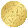 Plastic Self Adhesive Gold Foil Embossed Stickers DIY-WH0211-218-1