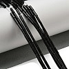 Natural Obsidian Beads Strands X-G-F591-11-2