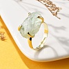 Natural Fluorite Finger Rings RJEW-B122-01G-01-2