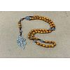Wood Rosary Bead Necklaces FS-WG6BD27-06-1