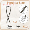 Leather Bag Handles & Undamaged Bag Triangle Buckle Connector FIND-WH0191-13B-2
