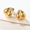 304 Stainless Steel Stud Earrings for Women EJEW-U051-04G-1