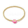 Handmade Polymer Clay Heishi Beads Stretch Bracelets Set BJEW-JB07406-03-5
