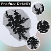 Flower Gauze & Sequin Embroidery Ornament Accessories DIY-WH20081-002C-5