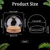 2 Sets High Borosilicate Glass Dome Cover DJEW-NB0001-19-3