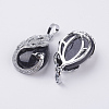 Synthetic Blue Goldstone Pendants X-G-E442-04I-2
