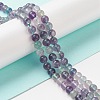 Natural Fluorite Beads Strands X-G-B038-C01-2