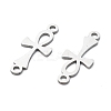 304 Stainless Steel Religion Ankh Cross Links Connector Charms LS-STAS-S153-01P-2