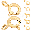 20Pcs Brass Spring Ring Clasps KK-BBC0025-77-7