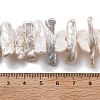 Natural Baroque Keshi Pearl Beads Strands PEAR-P064-03B-02C-5
