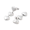 Non-Tarnish 304 Stainless Steel Stud Earrings EJEW-S226-10P-01-3