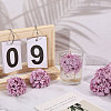 Cloth Artificial Flower Head DIY-WH0591-100-4