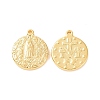 Ion Plating(IP) 304 Stainless Steel Pendants STAS-F293-24G-1
