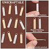 12Pcs 2 Colors 304 Stainless Steel Pendants FIND-UN0003-79-5