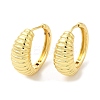 Rack Plating Brass Croissant Hoop Earrings for Women EJEW-D059-31G-1