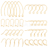 48Pcs 8 Style 304 Stainless Steel Earring Hooks STAS-UN0022-81-1