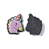 Opaque Resin Cabochons LS-RESI-C027-05D-1