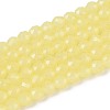 Imitation Jade Glass Beads Strands GLAA-T028-4mm-11H-1