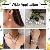 50Pcs 10 Styles Tibetan Style Alloy Pendants FIND-YW0006-94-6