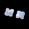 Dyed & Heated Glass Bead Caps GLAA-Z019-01B-2