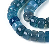 Dyed Natural Agate Beads Strands G-T143-17N-3
