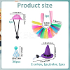 Birthday Hat Paper Cake Insert Card Decoration DIY-FH0010-01-2