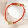 Adjustable Nylon Cord Bracelets BJEW-C096-01G-18-1