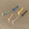 304 Stainless Steel Star Nose Bone Rings WGFF656-01-4
