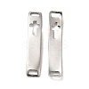 Tarnish Resistant 201 Stainless Steel Connector Charms STAS-D244-31P-E-2
