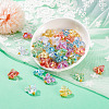 50Pcs Acrylic Pendants PALLOY-TAC0144-4