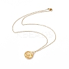 Ion Plating(IP) 304 Stainless Steel Pendant Necklace for Men Women STAS-H169-01D-1