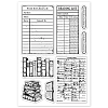 Summer Theme PVC Plastic Clear Stamps DIY-WH0631-0658-8