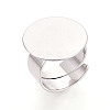 304 Stainless Steel Ring Base Findings STAS-N122-02B-P-1