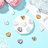 14Pcs 7 Colors Alloy Enamel Beads ENAM-CJ0007-15-5