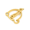 304 Stainless Steel Pendants STAS-R137-01G-Q-2
