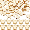 50Pcs Brass Spacer Beads FIND-BBC0003-85G-1