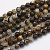 Natural Agate Beads Strands G-G703-10mm-M-2
