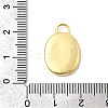 Printed Brass Pendants KK-K274-07G-19-3