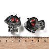 Halloween Theme Baking Paint Resin Pendants RESI-G103-01A-3