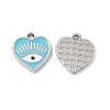 Alloy Enamel Pendants X-ENAM-K066-08G-2
