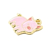 Zinc Alloy Enamel Pendants X-FIND-Z080-01G-02-2