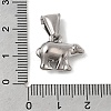 Animal Theme 304 Stainless Steel Pendants STAS-B167-27B-P-3