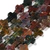Natural Indian Agate Beads Strands G-I337-A04-01-2