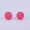Round Silicone Focal Beads SI-JX0046A-07-2